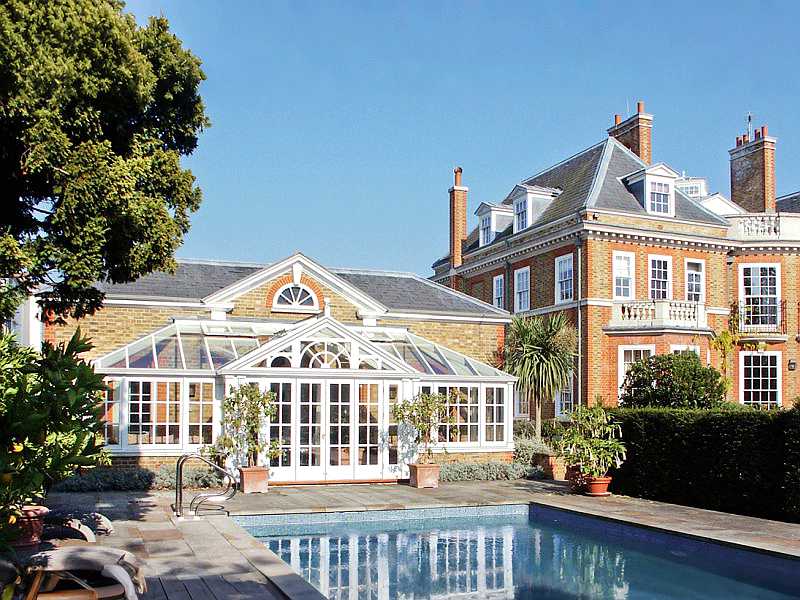 Victorian greenhouse, greenhouse with pool, greenhouse conservatory,Luxury Victorian greenhouse with Swimming pool YSGH-170